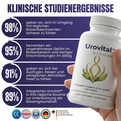 Urovital™ |  Unterstützung für die Gesundheit der Harnwege