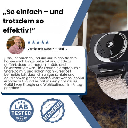 SnoreCalm™ | Anti-Schnarch-Gerät