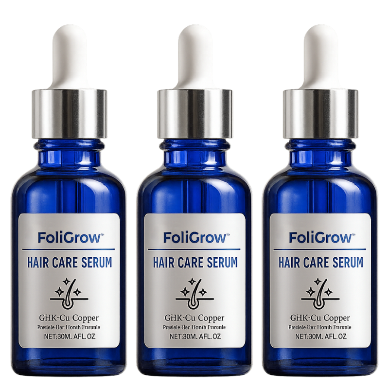 FoliGrow™ | Erlebe echtes Nachwachsen und gewinne in 7 Tagen 92% deines Haarvolumens zurück