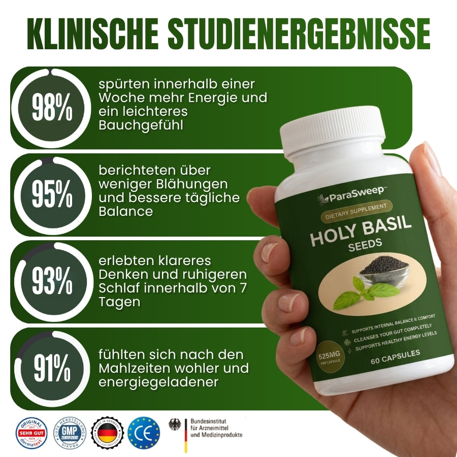 ParaSweep™ | Kapseln mit Heiliges Basilikumsamen