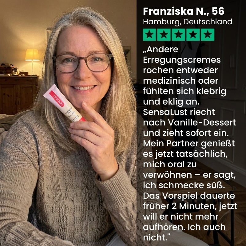 SensaLust™ | Vaginalcreme für Frauen ab 40