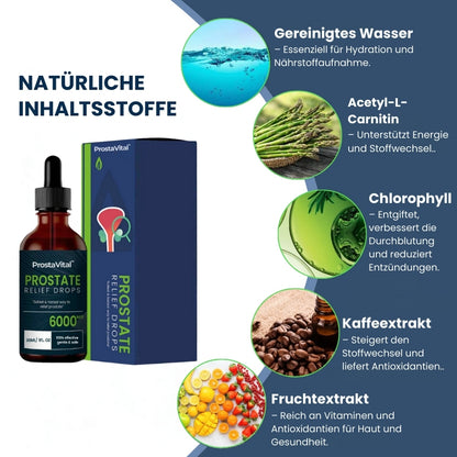 ProstaVital™ | Natürliche Prostata-Gesundheitsunterstützungs-Tropfen
