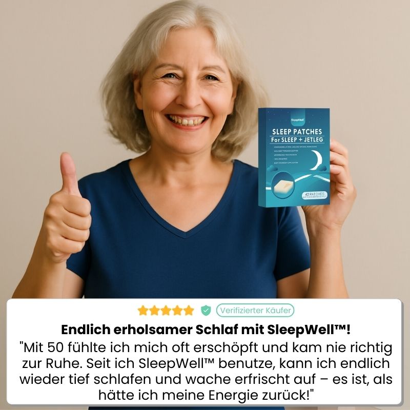 SleepWell™ | Melatonin- und Serotonin-Pflaster