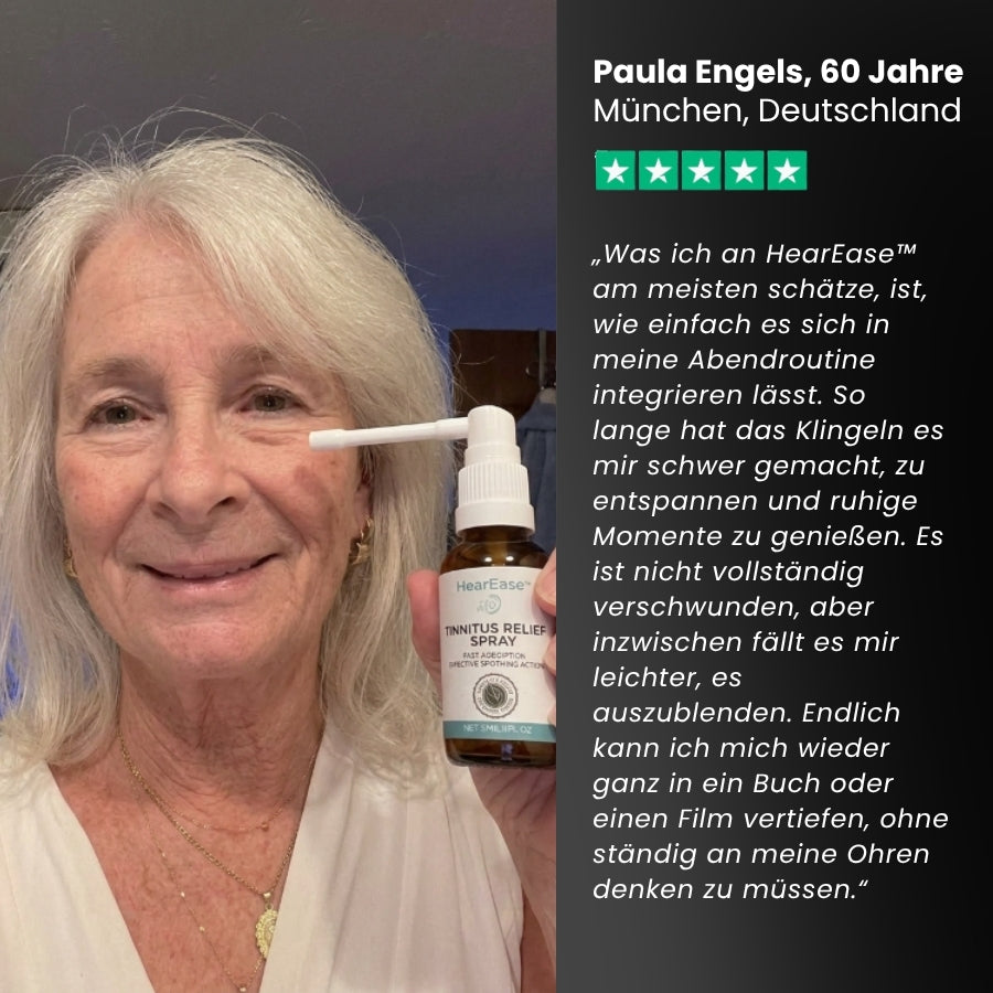 HearEase™ | Tinnitus-Linderungsspray
