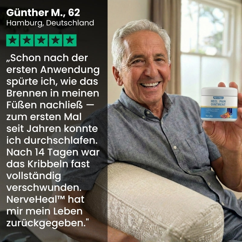 NerveHeal™ | Pflanzliche Neuropathie-Creme