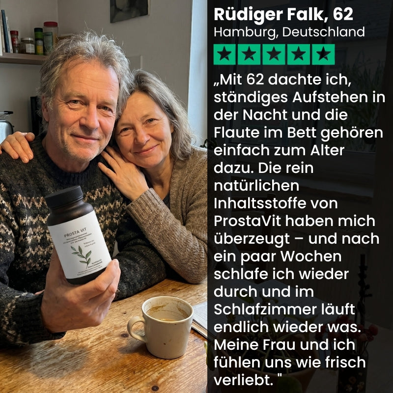 ProstaVit™ | 5 natürliche Wirkstoffe gegen Prostatabeschwerden