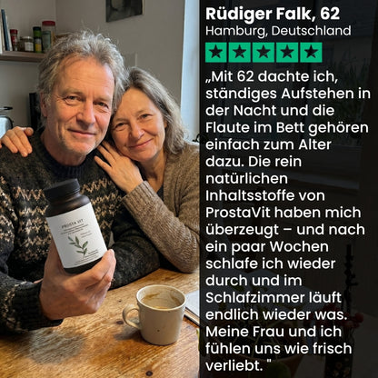 ProstaVit™ | 5 natürliche Wirkstoffe gegen Prostatabeschwerden