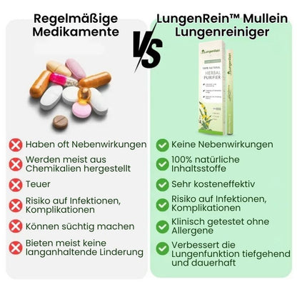 LungenRein™ Mullein Inhalator Pen | Atme tiefer und befreie deine Lungen in nur 7 Tagen