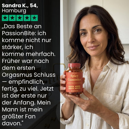 PassionBite™ | Das weibliche Viagra in einem Gummi