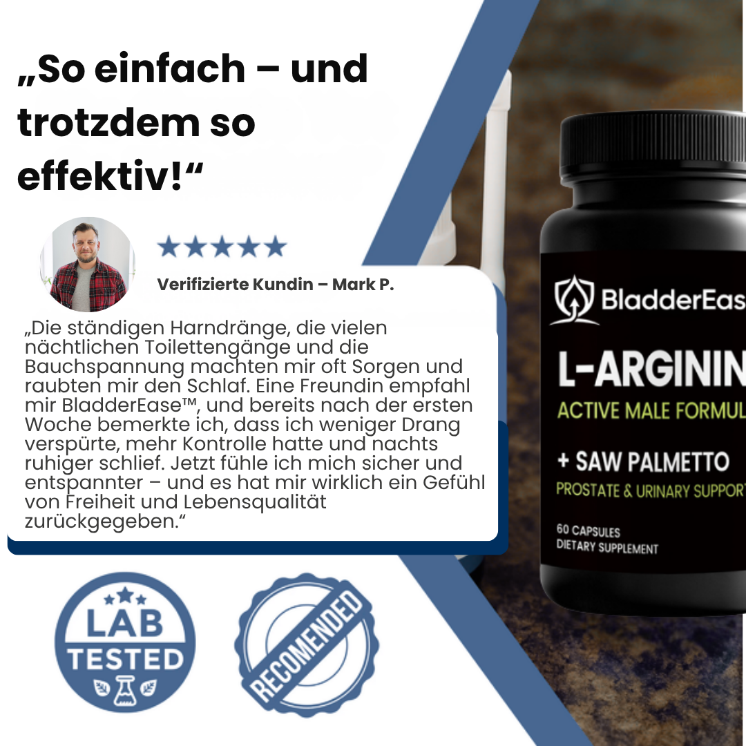 BladderEase™ | Prostata-Kapseln