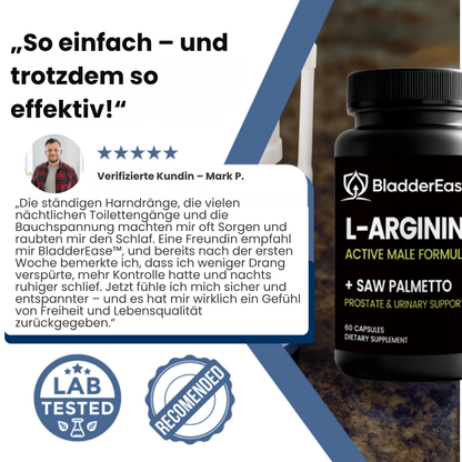 BladderEase™ | Prostata-Kapseln