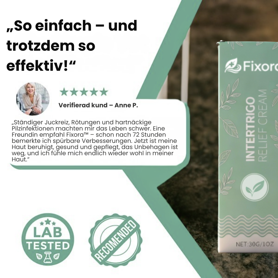 Fixora ™ | Linderungscreme