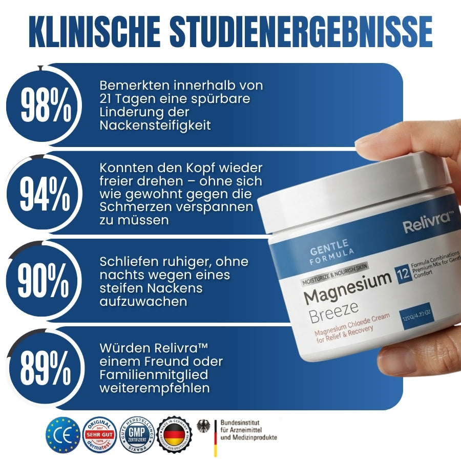 Relivra™ | Creme gegen Nackenschmerzen & Verspannungen