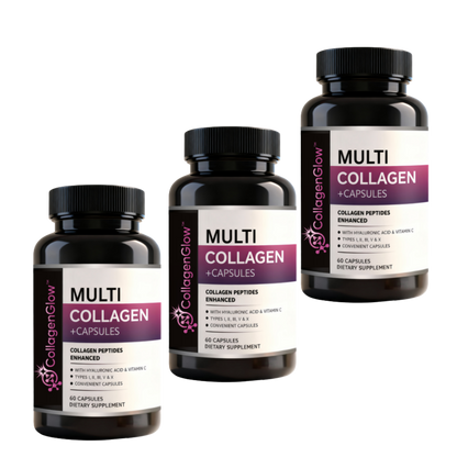 CollagenGlow™ | Kollagen- & Multivitamin-Kapseln