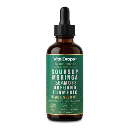VitalDrops™ | 10-in-1 Bio-Soursop-Tropfenextrakt