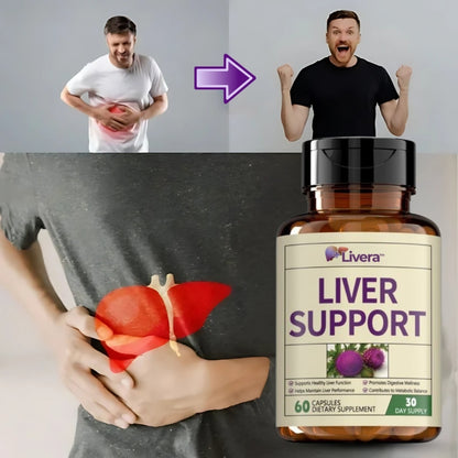 Livera™ | Kräuter-Nahrungsergänzungsmittel für Leberunterstützung