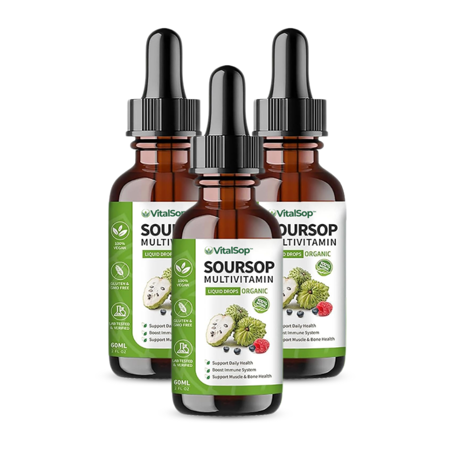VitalSop™ | Flüssige Soursop-Tropfen für Herz & Kreislauf