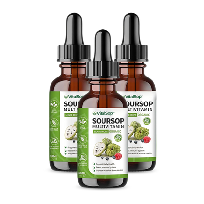 VitalSop™ | Flüssige Soursop-Tropfen für Herz & Kreislauf
