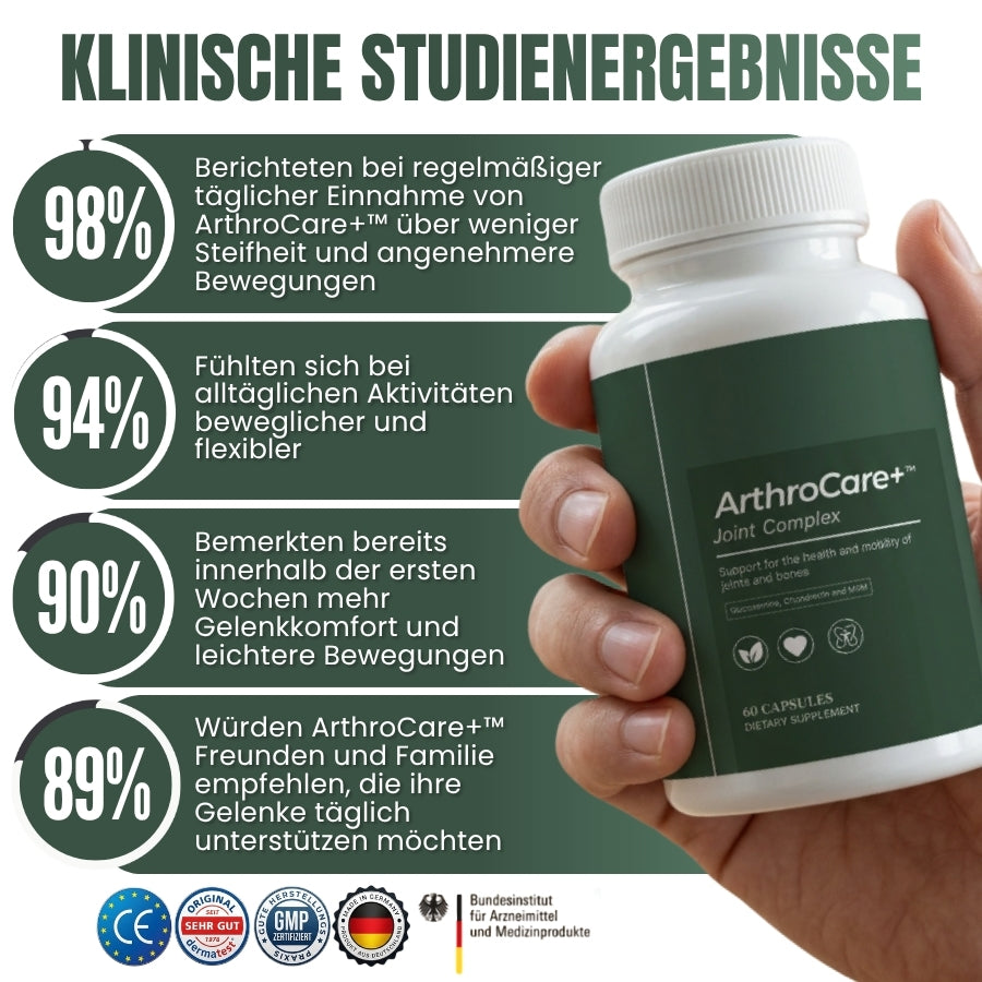 ArthroCare+™ | Kapseln für Gelenkgesundheit & Beweglichkeit