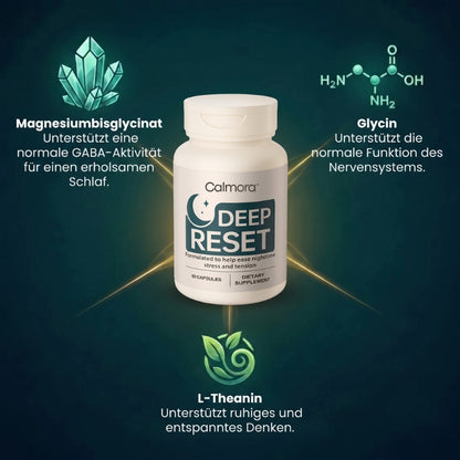 Calmora™ | Magnesium-Komplex mit L-Theanin für Ruhe & Entspannung