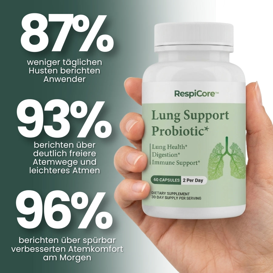RespiCore™ | Probiotika zur Unterstützung der Lunge