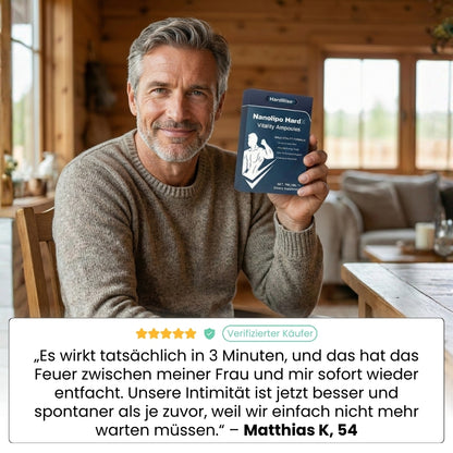 HardRise™ | Vitalitäts-Ampullen für Männer