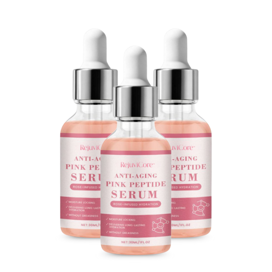 RejuviCore™ | Anti-Aging Rosa-Peptid-Serum