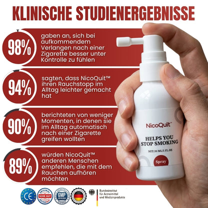 NicoQuit™ | Anti-Nikotin-Spray