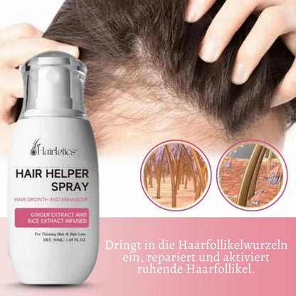 Hairletics™ | Das 60-Sekunden-Spray, das Ihren Scheitel füllt und das Haarvolumen direkt an der Wurzel stärkt!