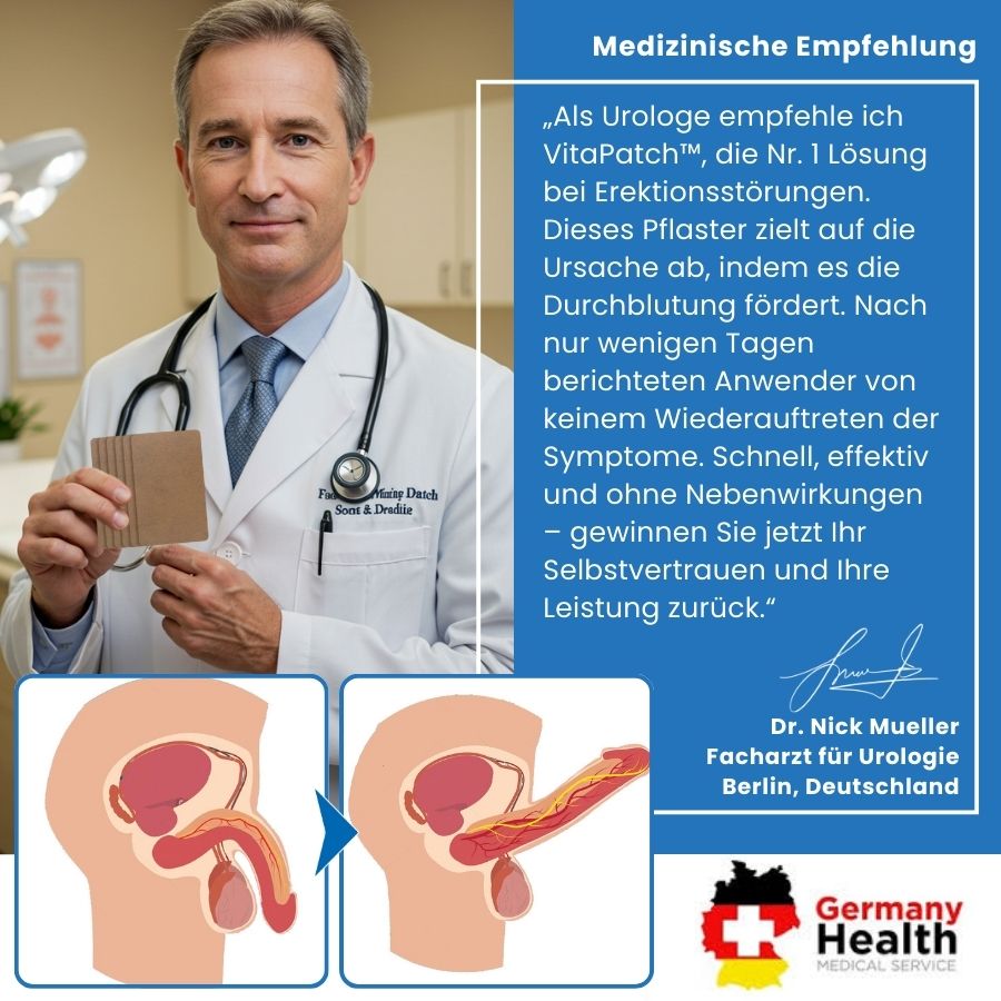 VitaPatch™ | Pflaster gegen Erektionsstörungen