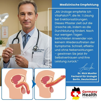 VitaPatch™ | Pflaster gegen Erektionsstörungen