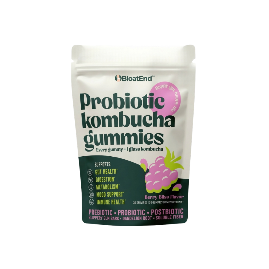 BloatEnd™ | Hormonelle Blähbauch-Linderung Probiotische Gummis