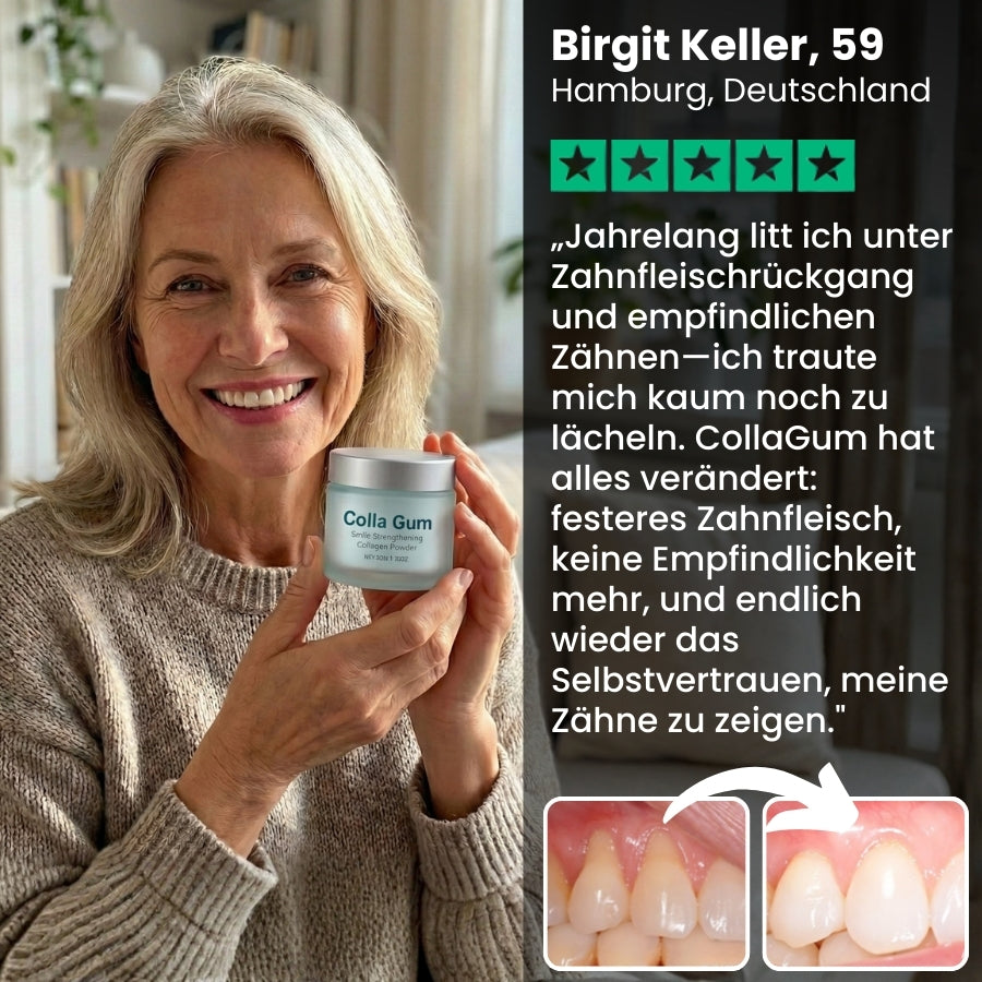 CollaGum™ | Kollagen-Zahnpulver