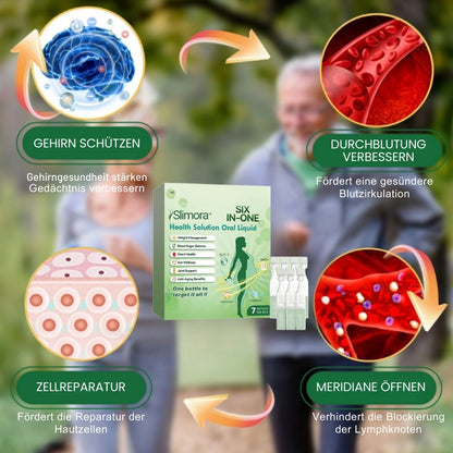 Slimora™ | Sechs-in-eins-Gesundheitslösung – Orale Flüssigkeit