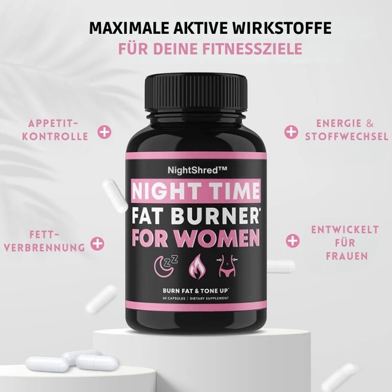 NightShred™ | Aktiviert den hormonellen Schlüsselfaktor, der Bauchfett schmelzen lässt!