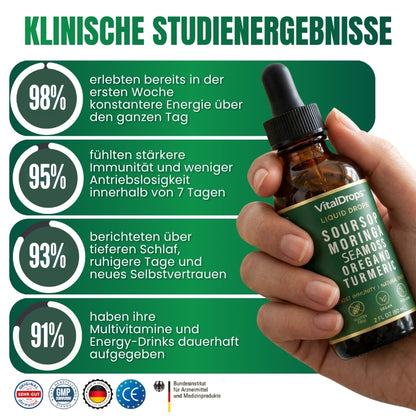 VitalDrops™ | 10-in-1 Bio-Soursop-Tropfenextrakt