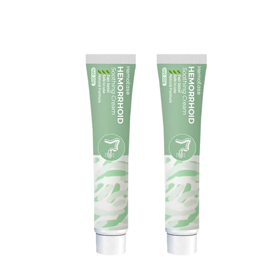 HemoEase™ Creme | Lindert 99 % der Hämorrhoidenschmerzen bereits bei der ersten Anwendung