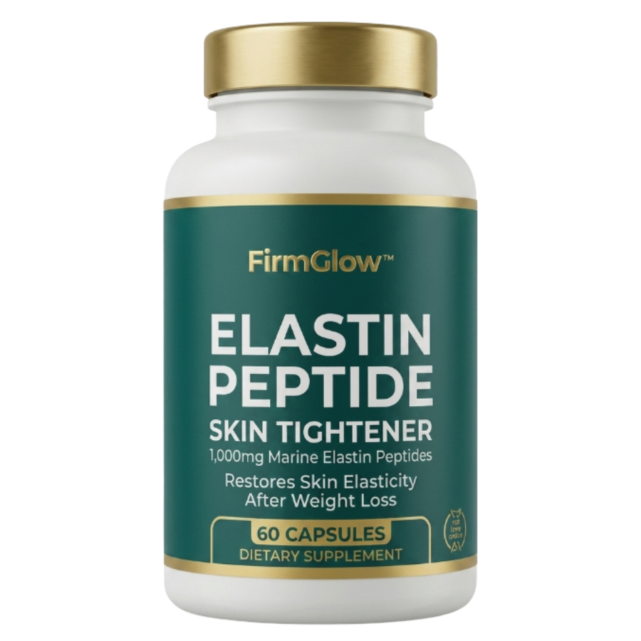 FirmGlow™ | Elastin-Peptid-Hautstraffungsformel
