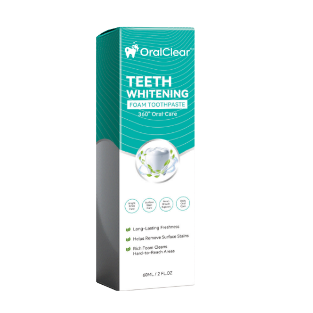 OralClear™ | Fleckenentfernender Zahnschaum