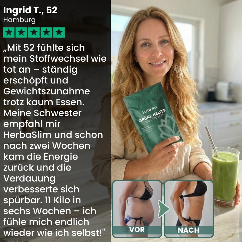 HerbaSlim™ | 100 % pflanzliches Abnehmpulver