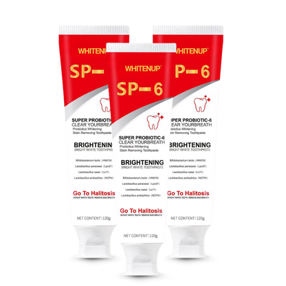 WhitenUp™ | SP-6 Aufhellende Zahnpasta