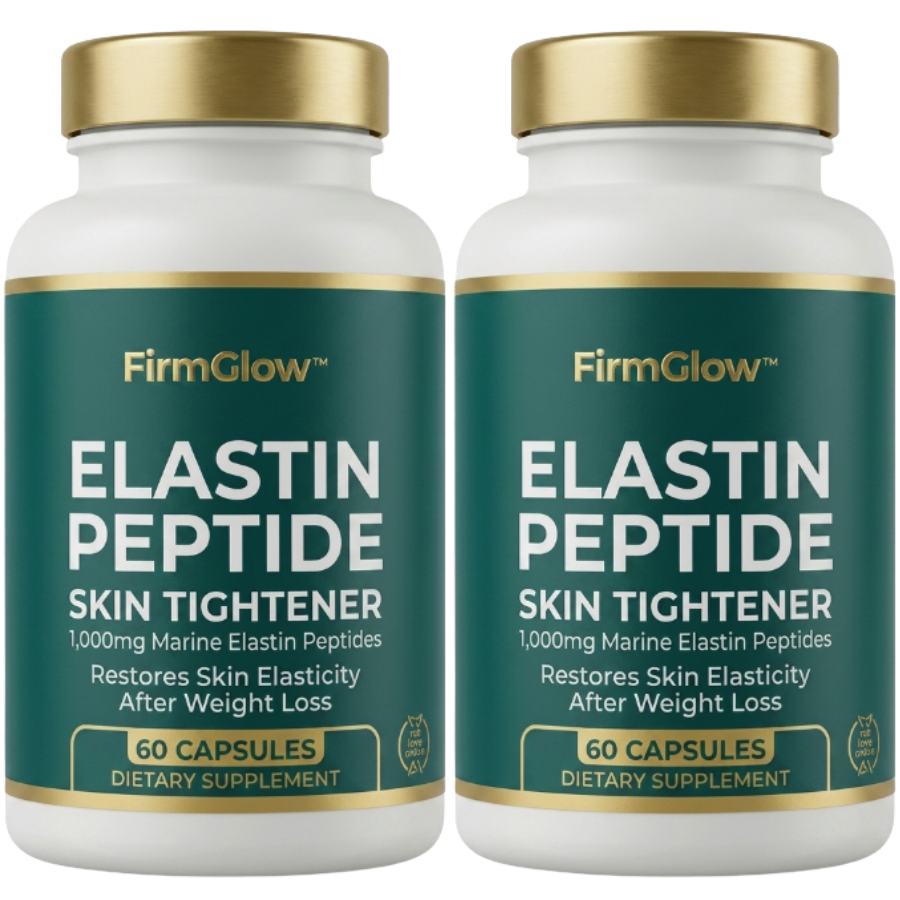 FirmGlow™ | Elastin-Peptid-Hautstraffungsformel