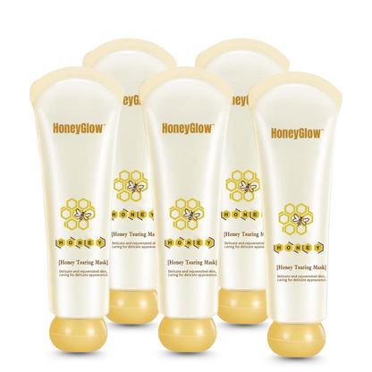 HoneyGlow™ | Kräuter-Peel-Off-Gesichtsmaske mit Honig für Flecken