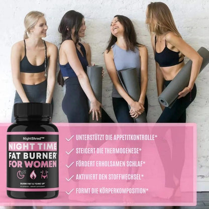 NightShred™ | Aktiviert den hormonellen Schlüsselfaktor, der Bauchfett schmelzen lässt!