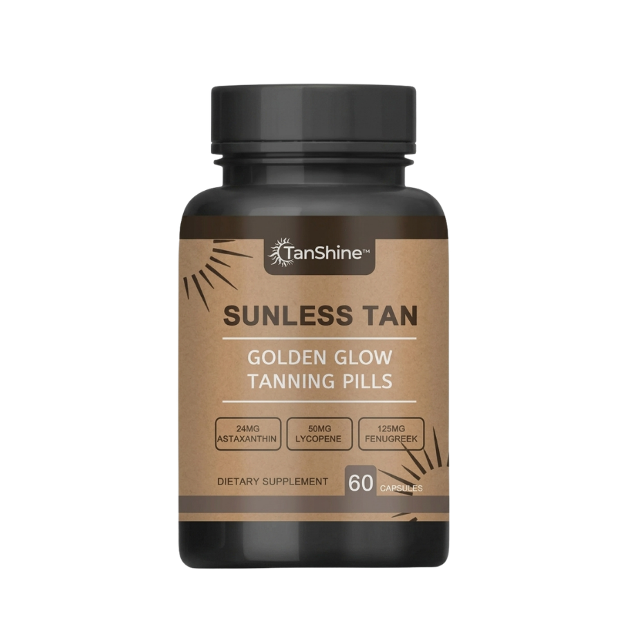TanShine™ | Goldene Glow-Bräunungskapseln