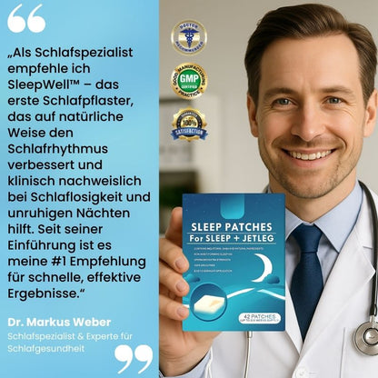 SleepWell™ | Melatonin- und Serotonin-Pflaster