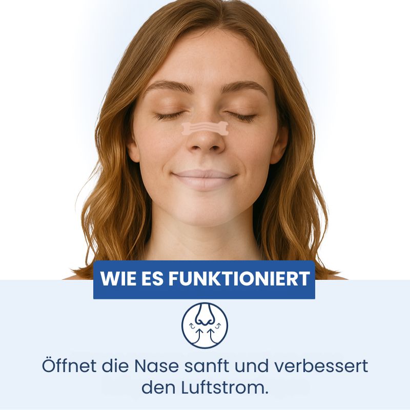 Nachtlicht™ | Nasenstrips für besseres Atmen