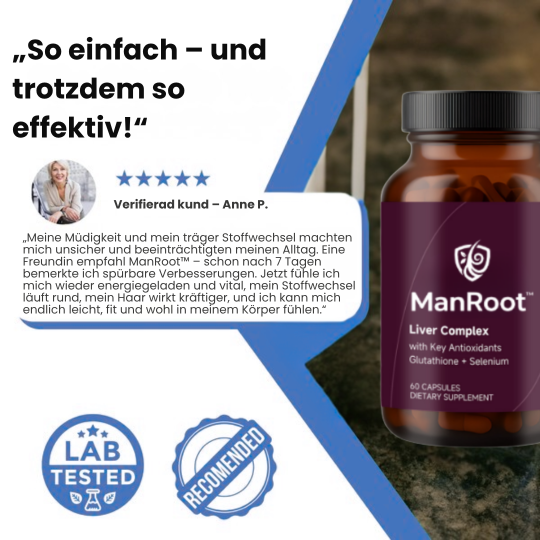 ManRoot™ | Nahrungsergänzung für Schilddrüse & Leber-Komplex
