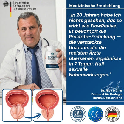 FlowRevive™ | Natürliche Unterstützung für Ihre Prostata