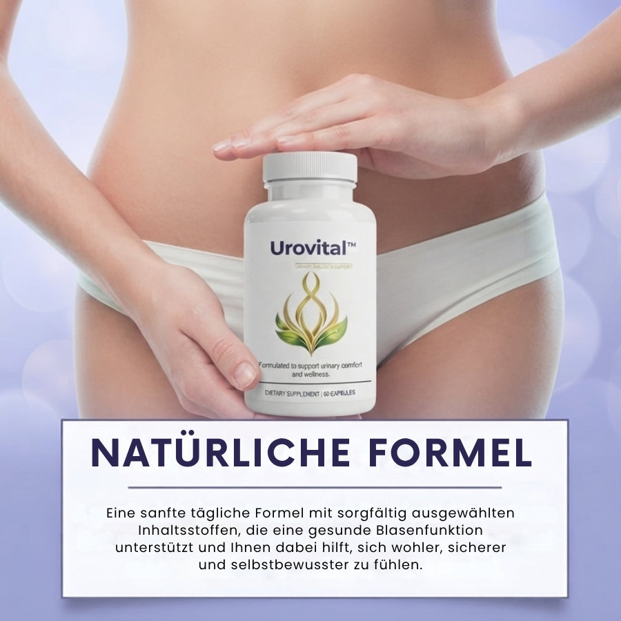 Urovital™ |  Unterstützung für die Gesundheit der Harnwege